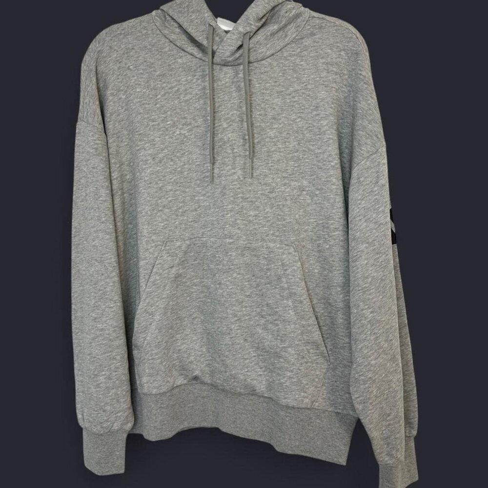 Men's Grey Adidas Hoodie